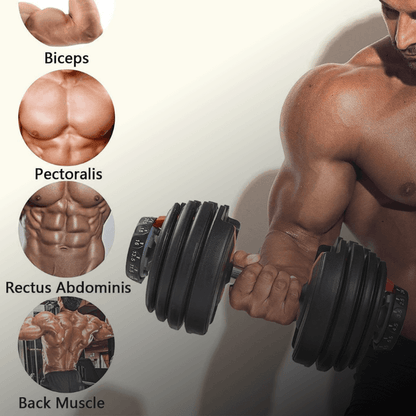 True Lift™ Premium Adjustable Dumbbell